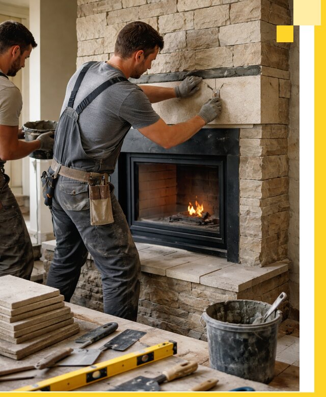 Проектирование и установка открытых каминов в Чапаевске