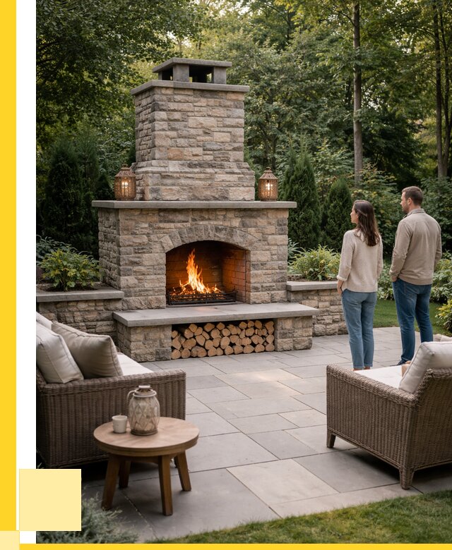 Уличные камины из кирпича в Чапаевске от 153225 р. | ЭриданЧпв