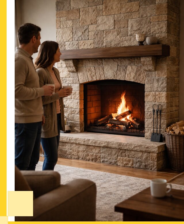 Каменные камины на заказ в Чапаевске от 183870 р. | ЭриданЧпв