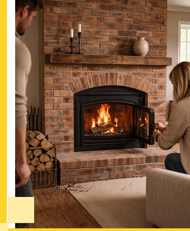 Кирпичные камины под ключ в Чапаевске от 153225 р. | ЭриданЧпв