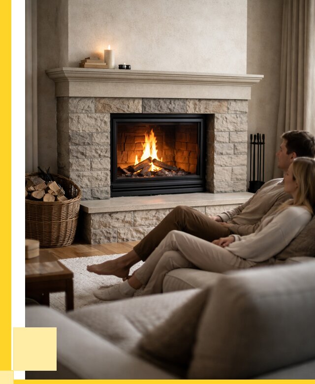 Камины в частном доме под ключ в Чапаевске от 204300 р. | ЭриданЧпв