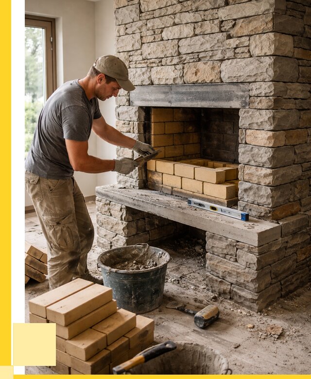 Кладка каминов и камина в Чапаевске от 25538 р. ЭриданЧпв