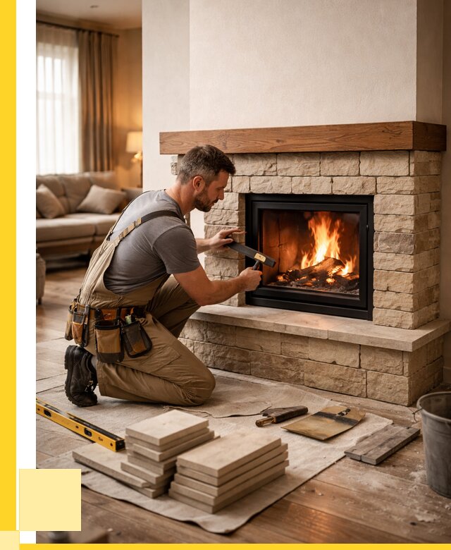 Строительство каминов в Чапаевске от 153225 р., ЭриданЧпв - под ключ