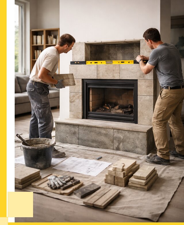 Монтаж каминов и установка в Чапаевске от 45968 р. | ЭриданЧпв