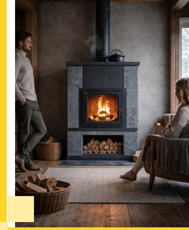 Каминопечи из кирпича в Чапаевске под ключ от 122580 р., ЭриданЧпв