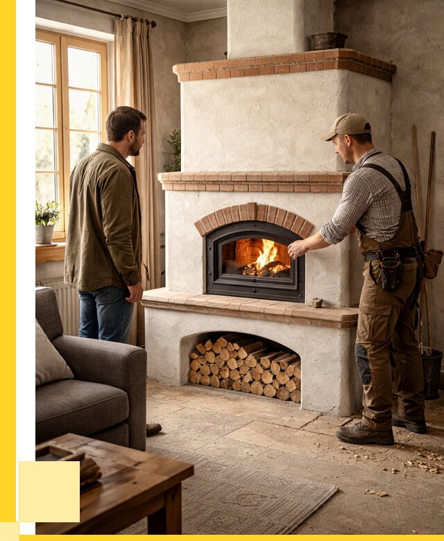 Печи камины в Чапаевске: кирпичные, изразцовые от 61290 р. | ЭриданЧпв