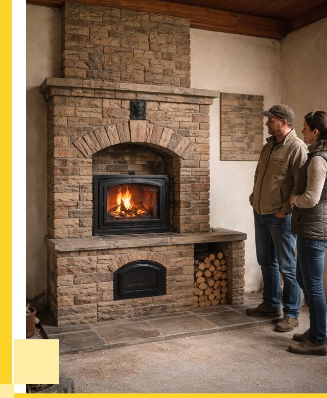 Кирпичная печь под ключ в Чапаевске от 153225 р. | ЭриданЧпв