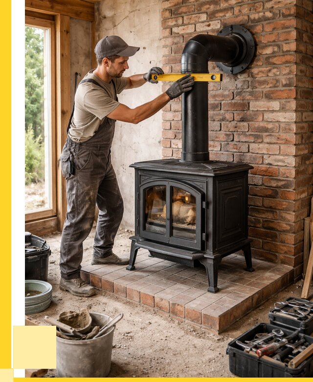 Монтаж печей установка банной печи в Чапаевске от 15323 р. | ЭриданЧпв