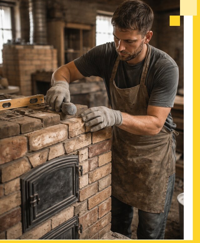 Изготовление печей на заказ в Чапаевске с проектом и монтажом