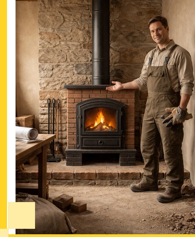 Печи отопительные из кирпича в Чапаевске от 81720 р., ЭриданЧпв