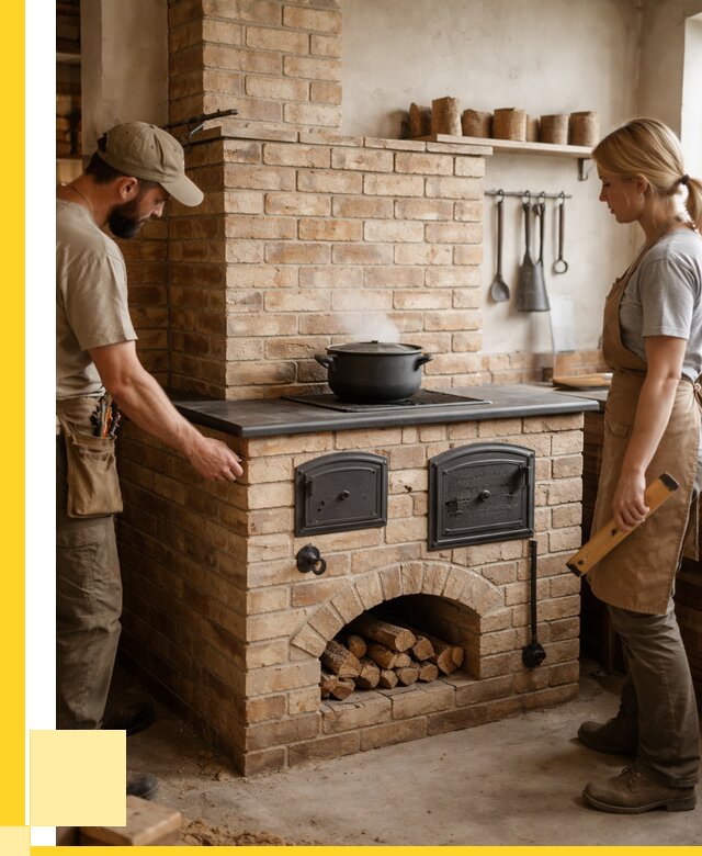 Варочно отопительные печи в Чапаевске от 91935 р. | ЭриданЧпв