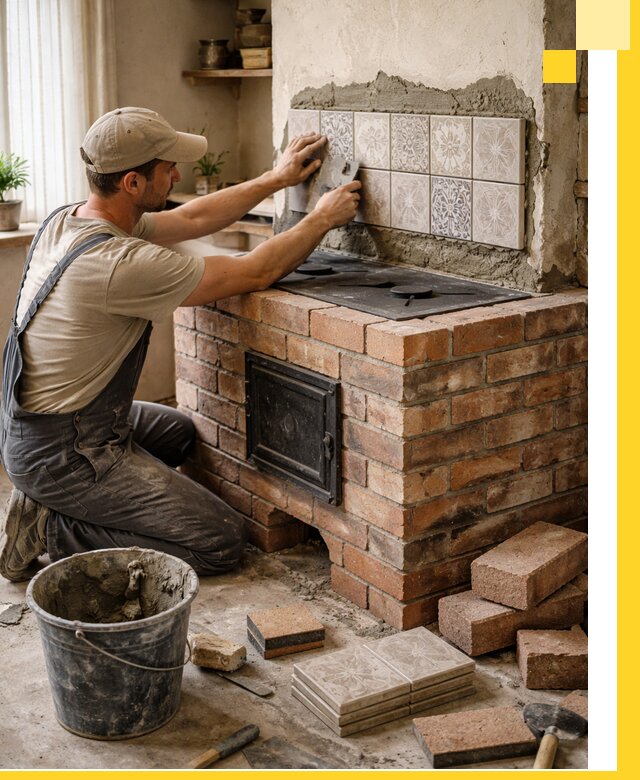 Печи с плитой на заказ монтаж гарантия и сервис в Чапаевске