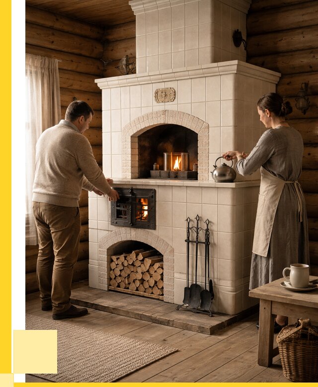 Русские печи в Чапаевске: установка от 153225 р. ЭриданЧпв