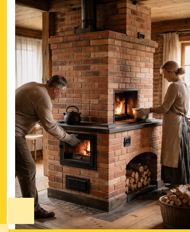 Печи для загородного дома под ключ в Чапаевске от 81720 р. | ЭриданЧпв