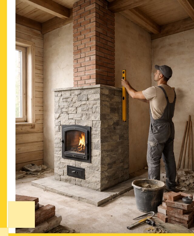 Печи и дымоходы под ключ в Чапаевске от 45968 р., ЭриданЧпв