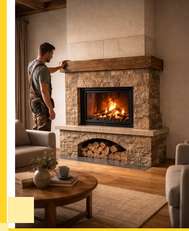 Печи камины для дома под ключ в Чапаевске от 56183 р. | ЭриданЧпв