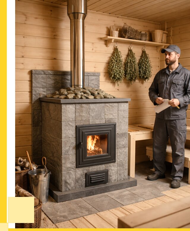 Печи для бани под ключ в Чапаевске от 122580 р. | ЭриданЧпв