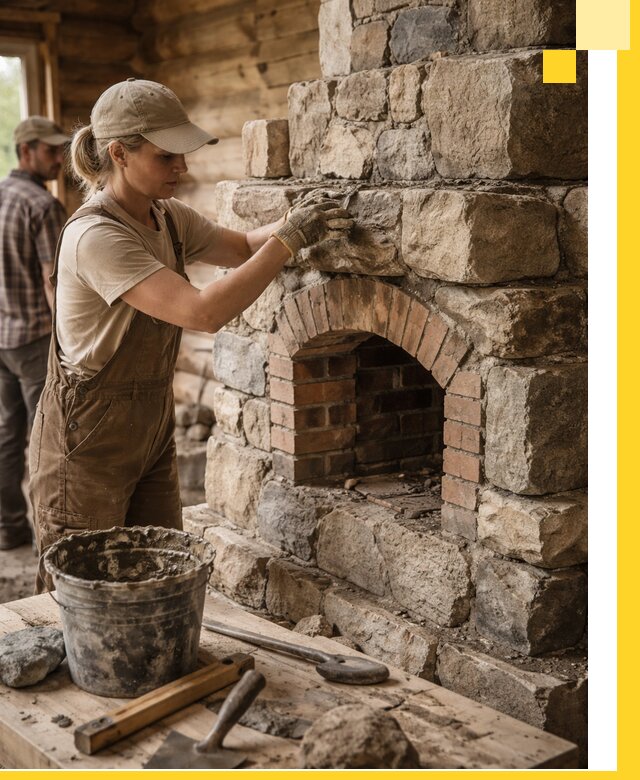 Каменные печи на заказ и монтаж в Чапаевске, долговечные решения