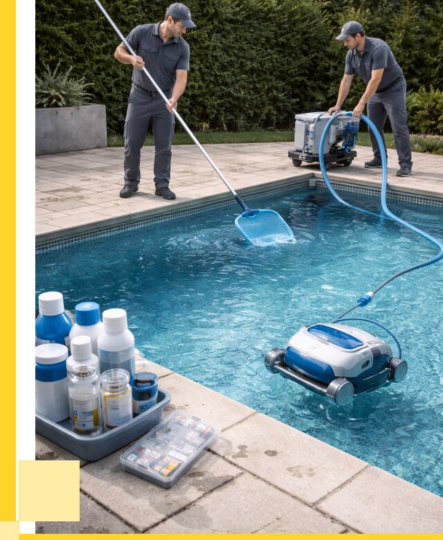 Чистка бассейнов в Чапаевске роботами, от 4597 р. | ЭриданЧпв