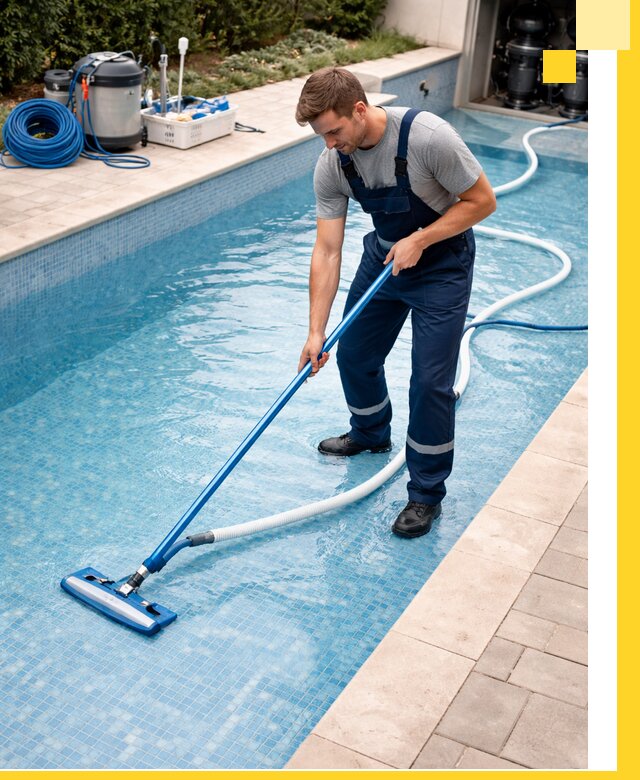 Профессиональная чистка бассейнов и фильтров в Чапаевске под ключ