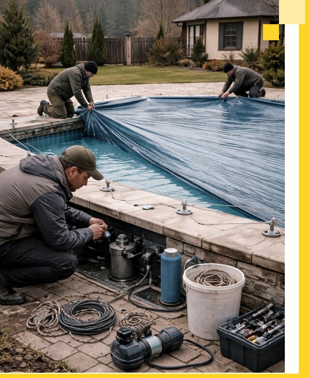 Консервация бассейнов в Чапаевске: подготовка к длительному хранению