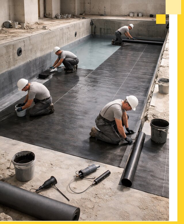 Профессиональная гидроизоляция бассейнов и чаш в Чапаевске под ключ