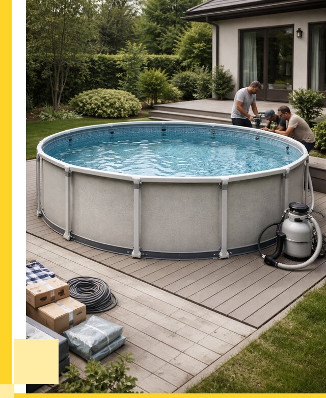 Купить каркасные бассейны в Чапаевске от 45968 р. | ЭриданЧпв