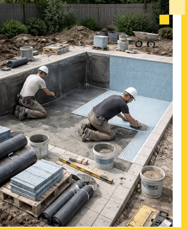 Проектирование и строительство стационарных бассейнов в Чапаевске