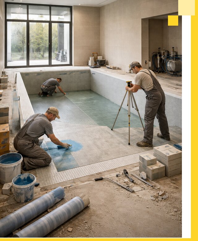 Проект и строительство закрытых бассейнов в Чапаевске под ключ