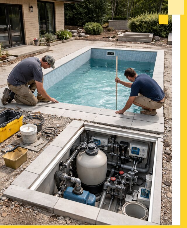 Строительство качественных домашних бассейнов под ключ в Чапаевске