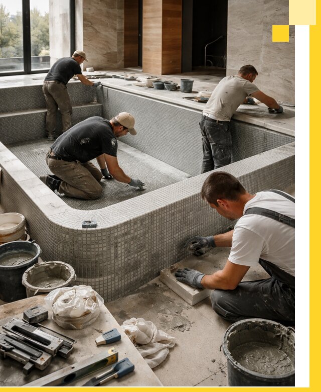 Строительство и установка СПА бассейнов под ключ в Чапаевске