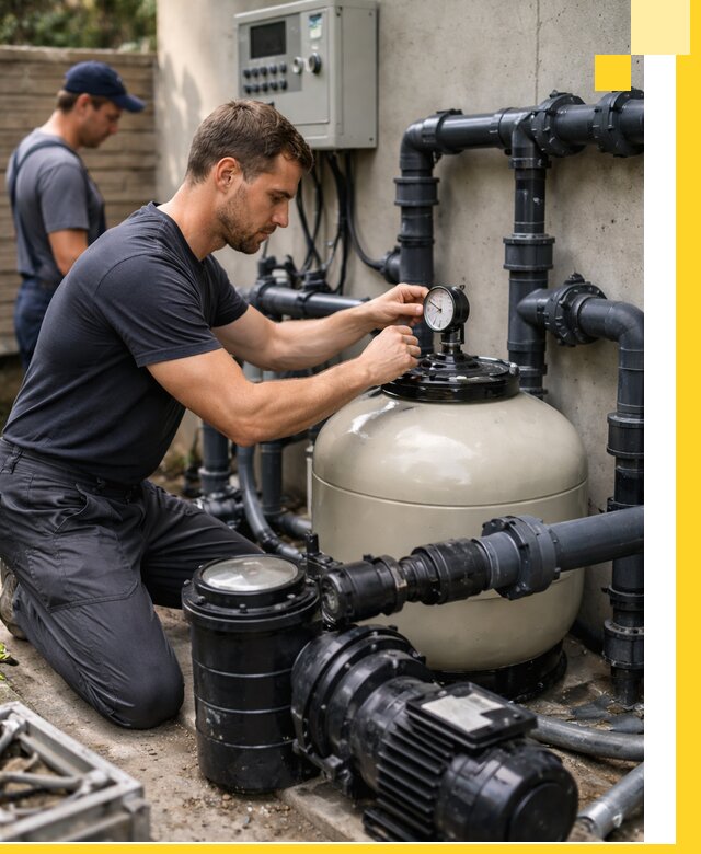 Поставка и монтаж фильтровального оборудования для бассейнов в Чапаевске