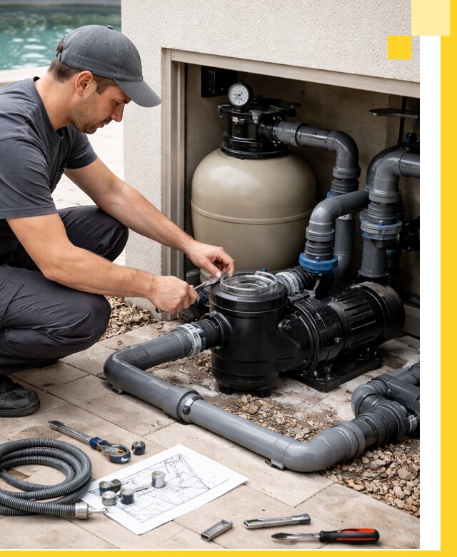 Поставка, монтаж и сервис насосов для бассейнов в Чапаевске