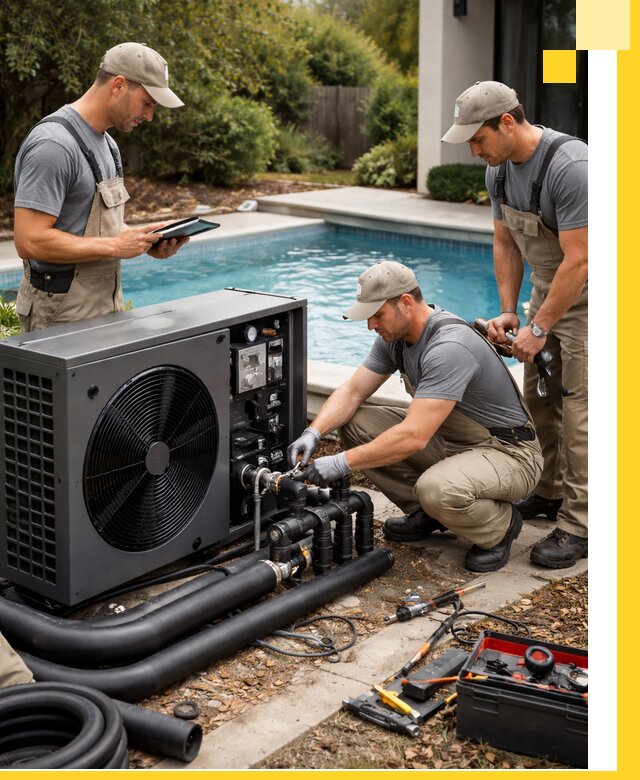 Проектирование и установка тепловых насосов для бассейнов в Чапаевске