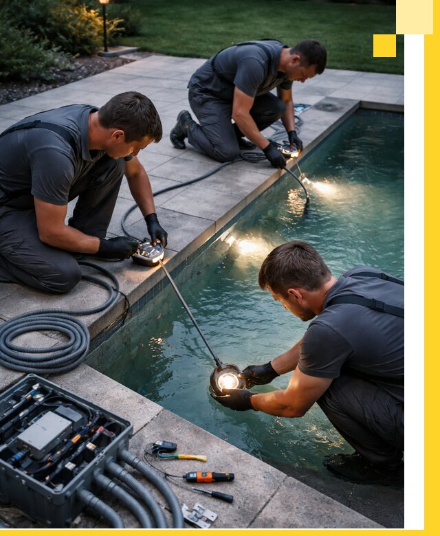 Профессиональное освещение бассейнов в Чапаевске: дизайн и монтаж