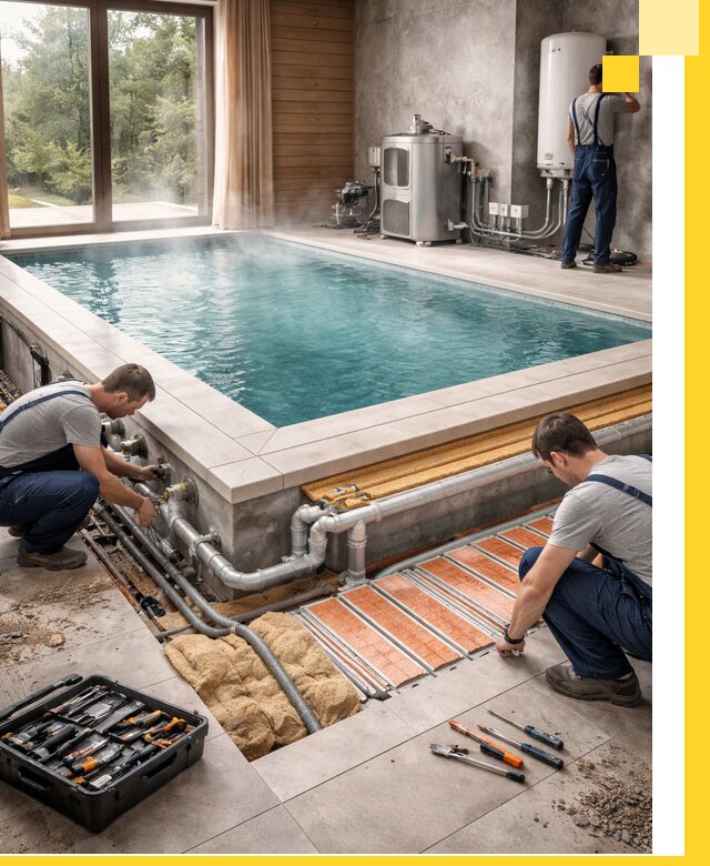 Проектирование и строительство тёплых бассейнов в Чапаевске