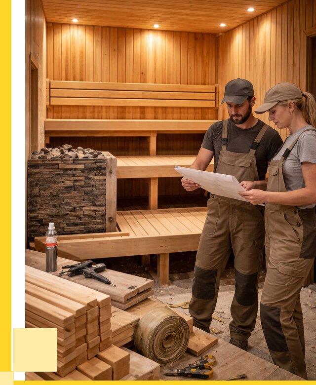 Строительство саун в Чапаевске под ключ от 255375 р., ЭриданЧпв