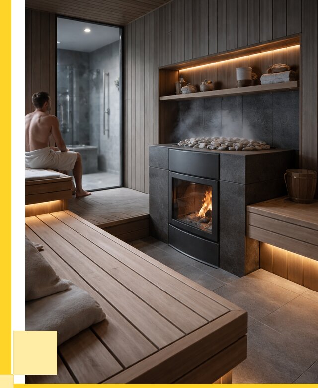 Проект сауны в частном доме в Чапаевске от 35753 р. | ЭриданЧпв