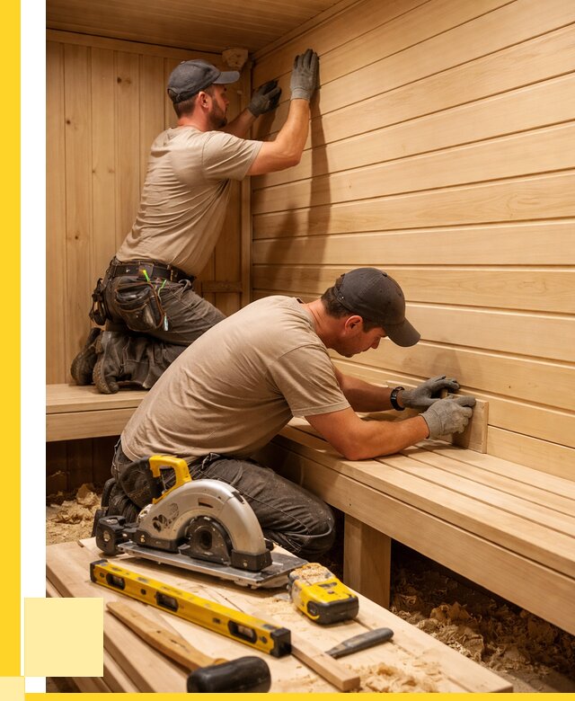 Обшивка саун вагонкой в Чапаевске от 2554 р. | ЭриданЧпв