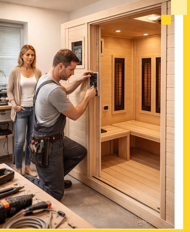 Инфракрасные сауны под ключ в Чапаевске продажа и установка