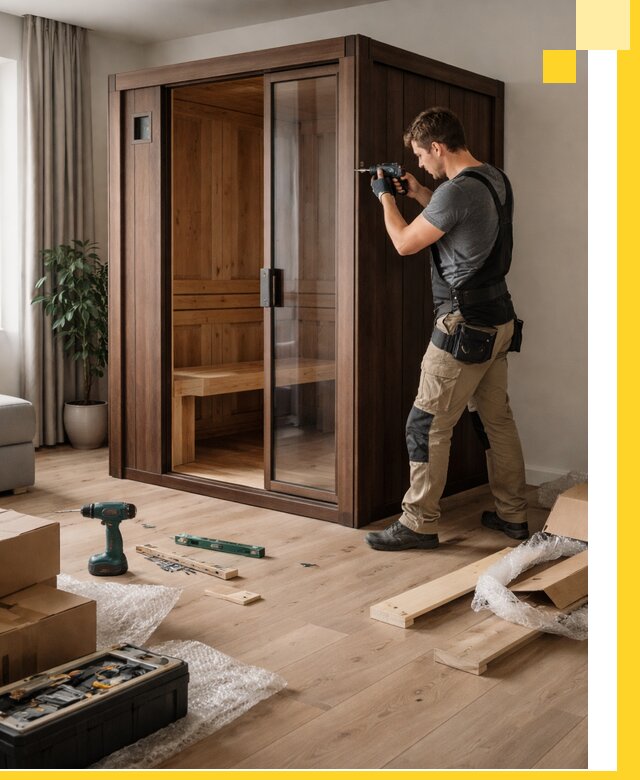 Установка и производство мини саун под ключ в Чапаевске