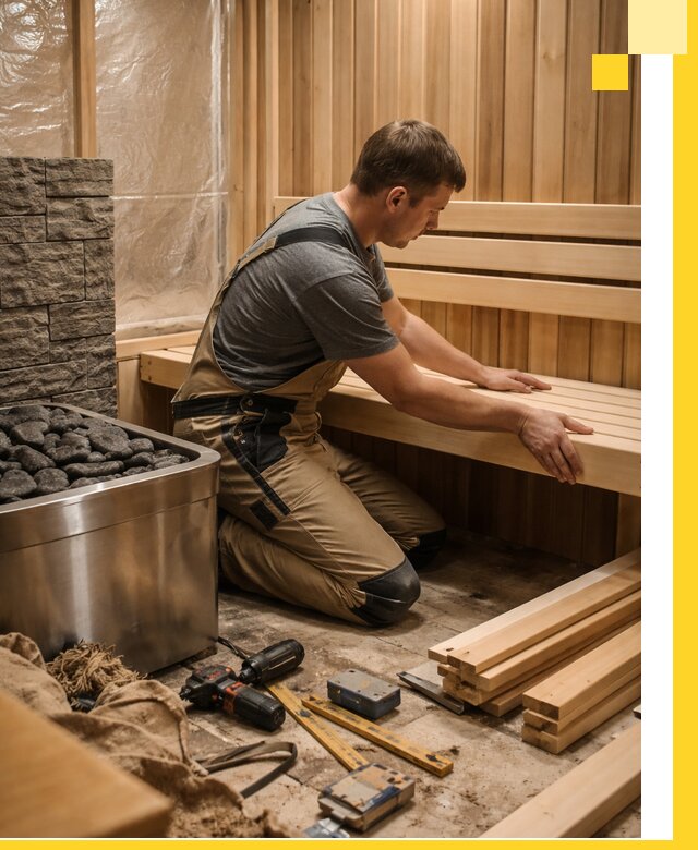 Сауны для дома под ключ с проектированием и монтажом в Чапаевске