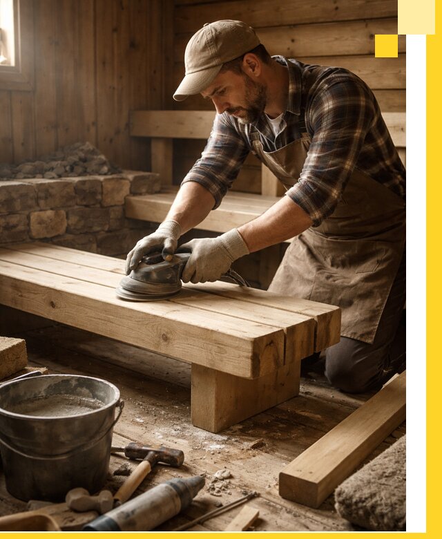 Ремонт бань под ключ в Чапаевске с гарантией качества и сроков