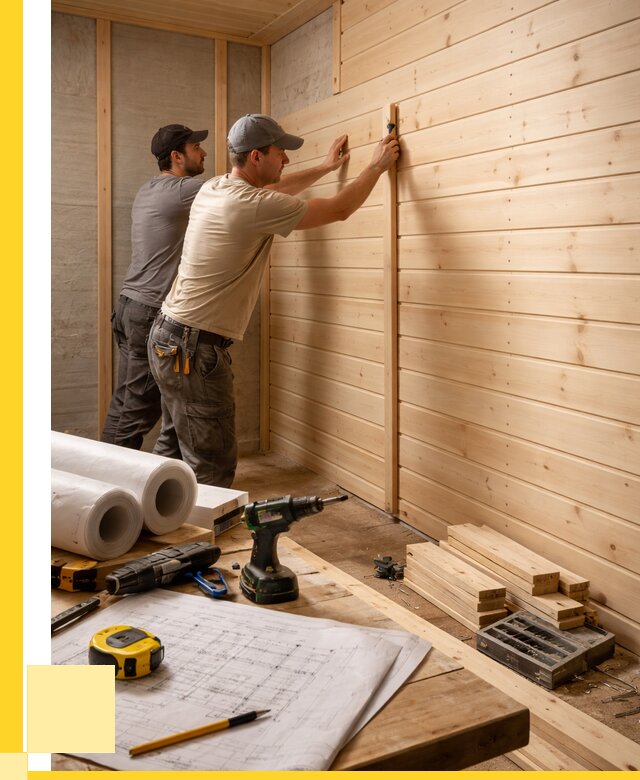 Обшивка бани вагонкой в Чапаевске от 1226 р., ЭриданЧпв