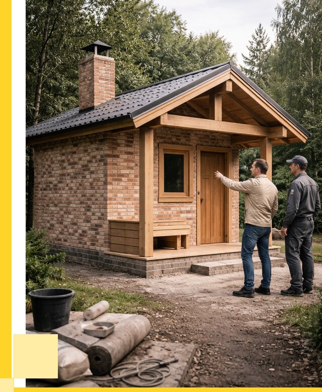 Кирпичные бани и печи в Чапаевске от 357525 р. | ЭриданЧпв