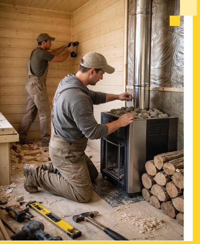 Строительство деревянных бань под ключ в Чапаевске проекты и монтаж