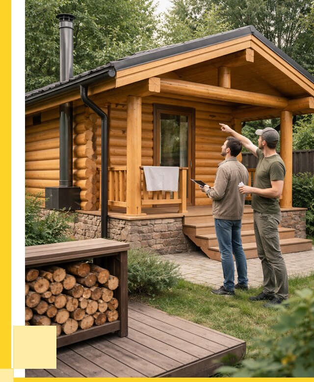 Бани для дачи под ключ в Чапаевске от 255375 р. | ЭриданЧпв