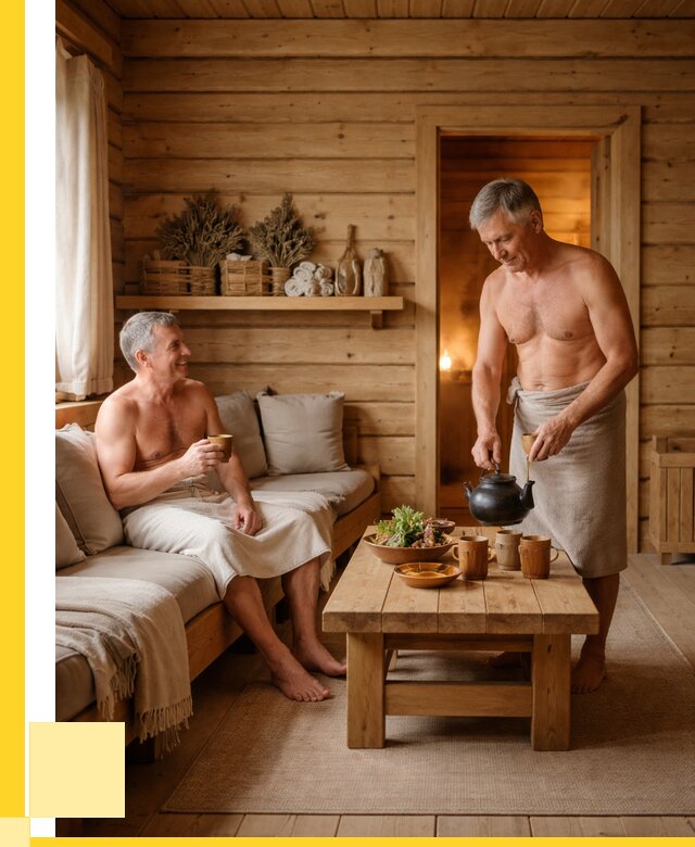 Бани с комнатой отдыха под ключ в Чапаевске от 459675 р. | ЭриданЧпв