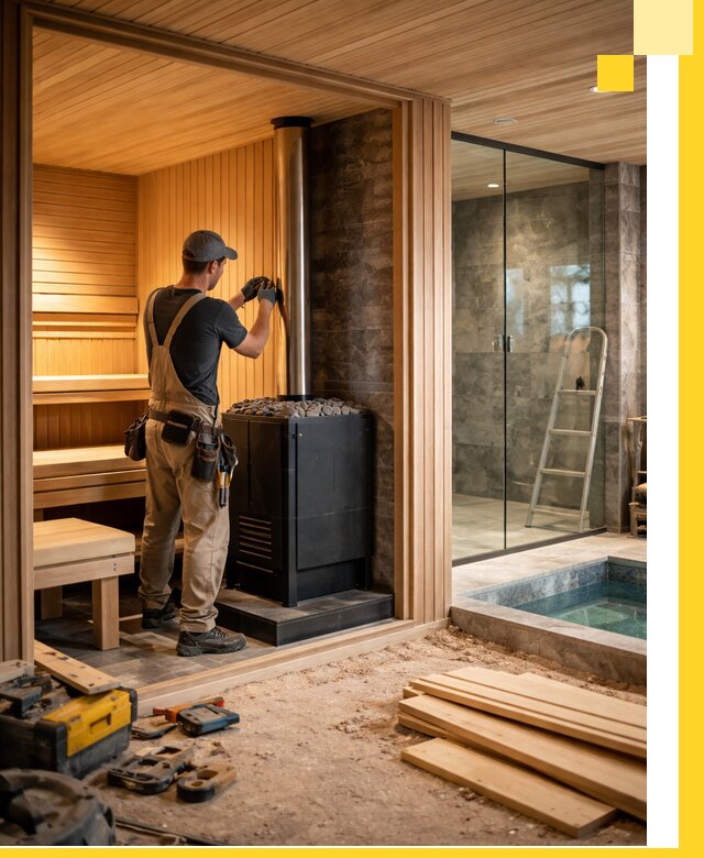 Полное строительство банных комплексов под ключ в Чапаевске