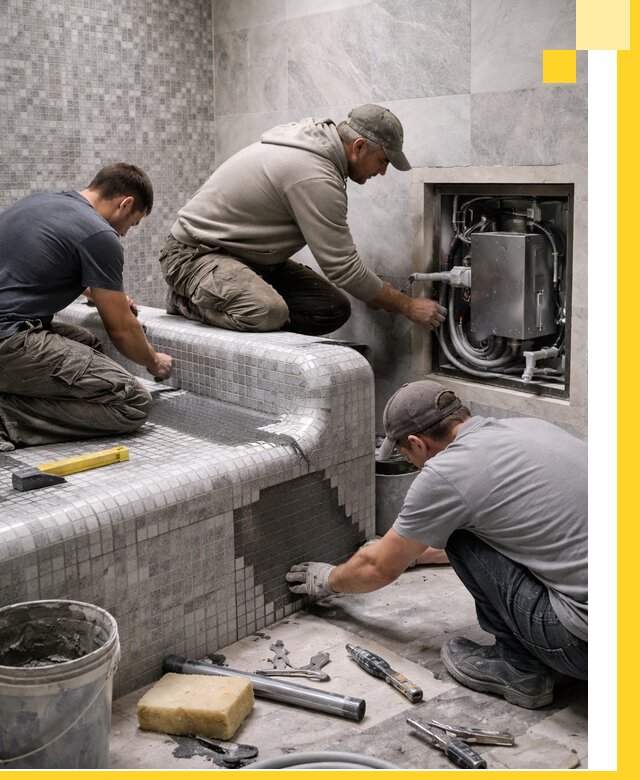 Проекты хамамов под ключ в Чапаевске и дизайн и строительство